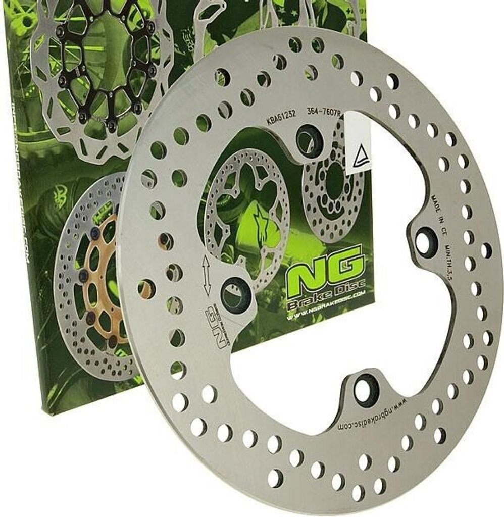 NG Bremsscheibe 364 - 240 / 105 / 4mm 4 Loch kompatibel mit Honda SH i FES Pantheon, Keeway Outlook LC Foresight S-Wing Logic NSS Jazz AC Forza EX ...