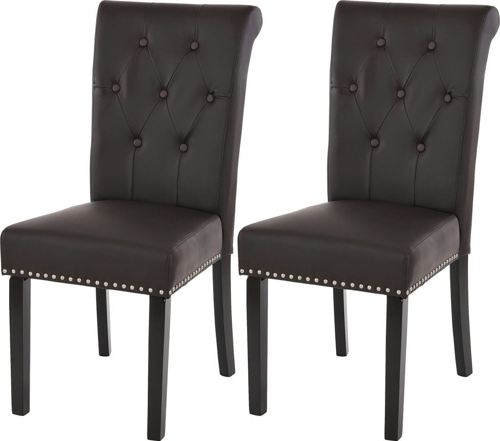 set di 2 sedie per sala da pranzo Chesterfield II, sedia da Immagine del prodotto 