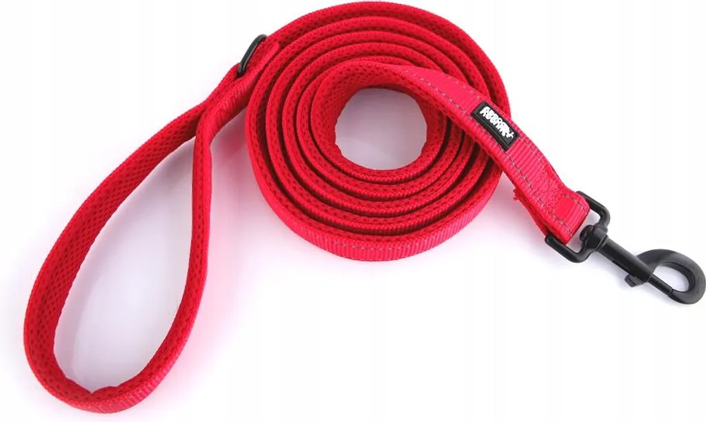 Guinzaglio Huggy Doggy M Rosso Catarifrangente | Passeggiate Senza Pensieri