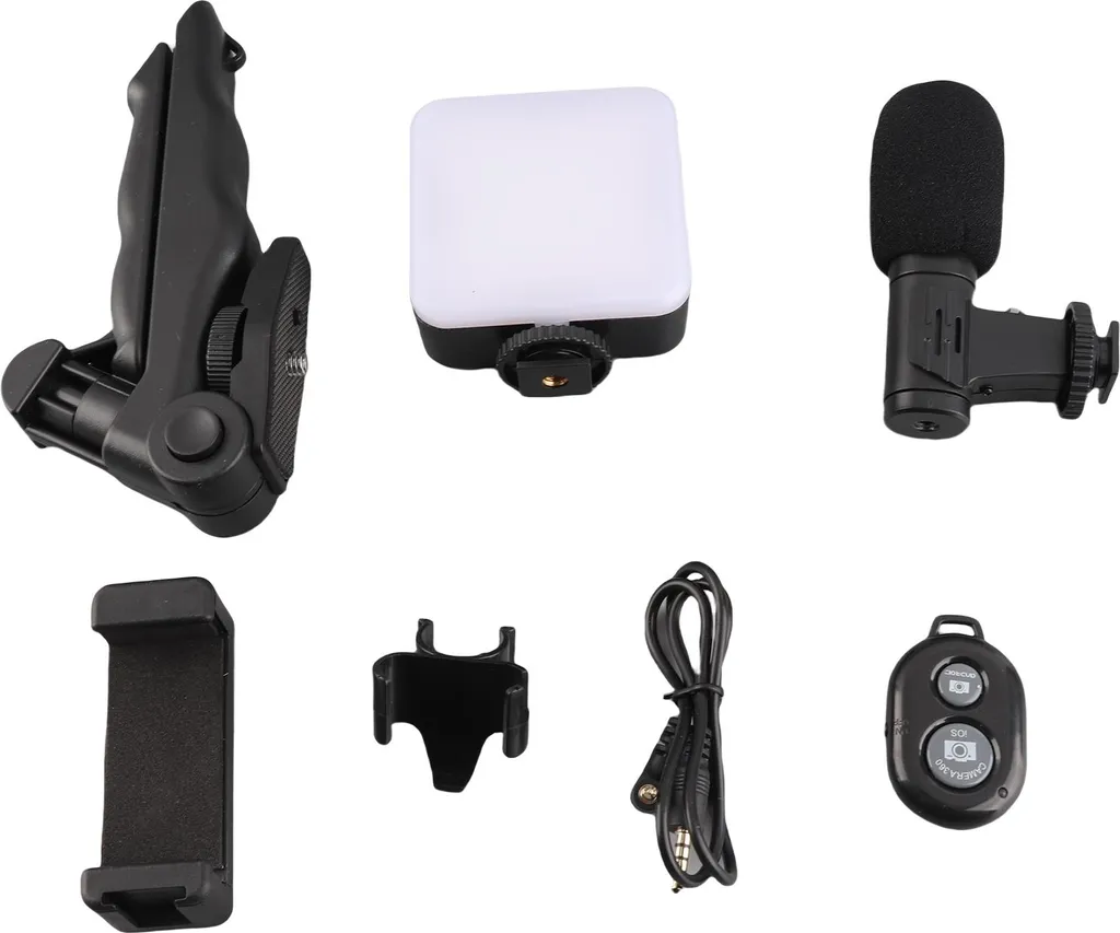 Pack de Création Vidéo Smartphone avec Éclairage LED et Trépied Stable - 2