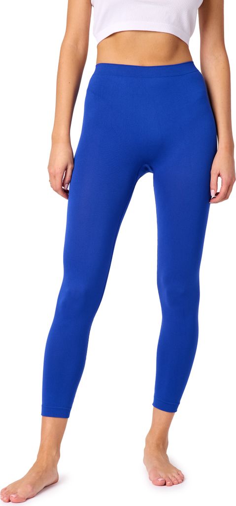Ladeheid Lange Unterhosen Damen Funktionsunterwäsche Thermounterwäsche für Winter Sport Ski Outdoor Fußball Jogging LA40-261-TMPW (Blau, L)