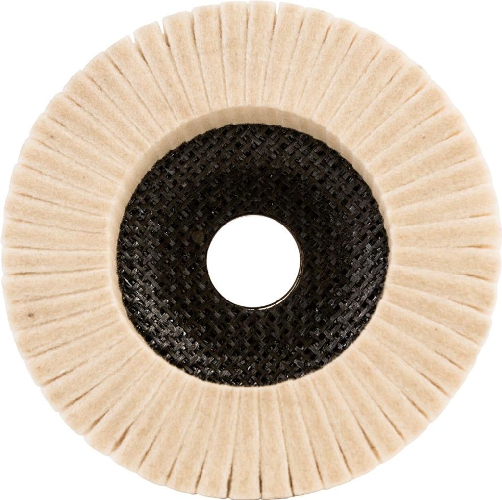 Format Fächerscheibe Filz Ø 125mm D5 H25