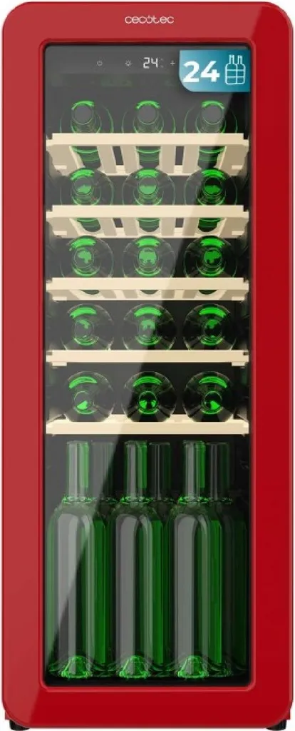 Cecotec Bolero Grandsommelier Origin 24 Hit Cave à Vin Rouge 24 Bouteilles
