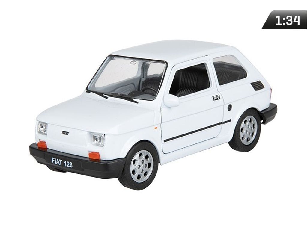 Modèle réduit 1:34, PRL FIAT 126p, blanc (A884F126B) Image du produit 