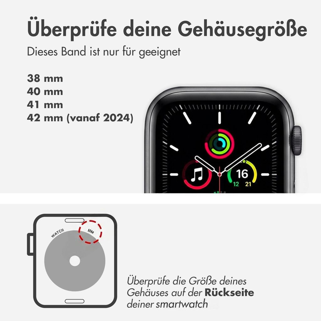 Apple Sportarmband für die Apple Watch | 38/40/41/42 mm – Produktbild 