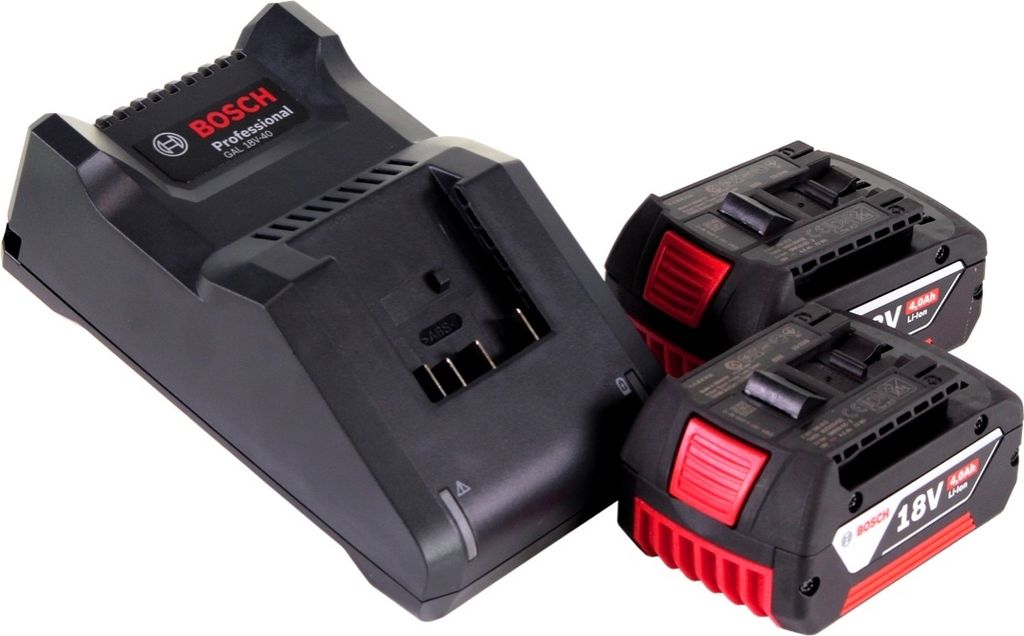 Bosch 2x 4.0Ah + GAL 18V-40 Akku Produktbild 17