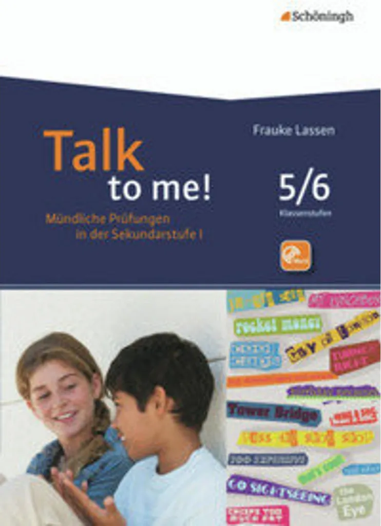Vaincre la peur de l'oral en allemand livre Talk to me! 5e et 6e