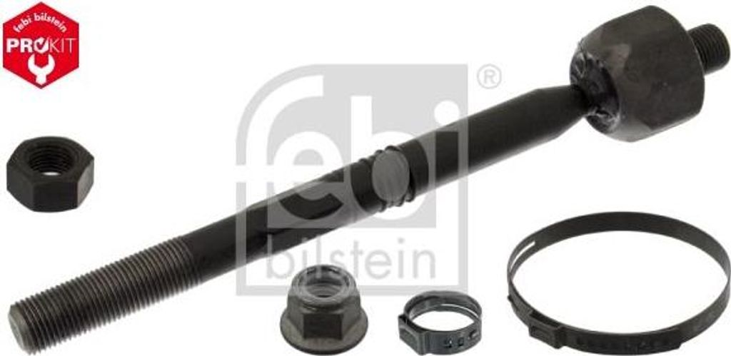 FEBI BILSTEIN 44156 Axialgelenk, Spurstange OE 013354542 kompatibel mit Astra J, Cascada