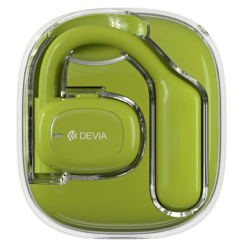 Casque Audio Bluetooth 5.3 Supra-auriculaire Devia Stéréo 800 mAh Vert