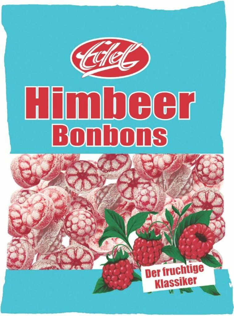 Edel Himbeer Bonbons der fruchtige Klassiker Hartkaramelle Produktbild 