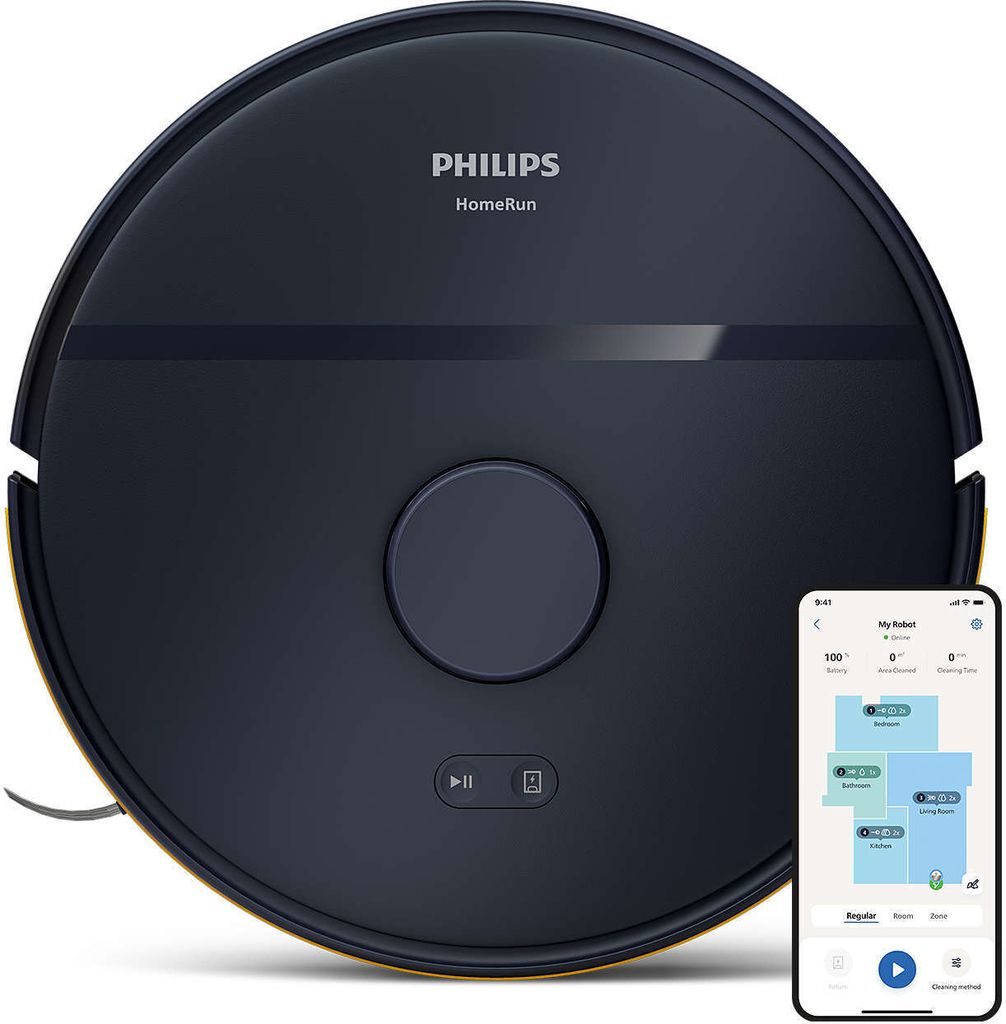 Robotický vysavač Philips, sací výkon 2 700 Pa, černý Obrázek produktu 
