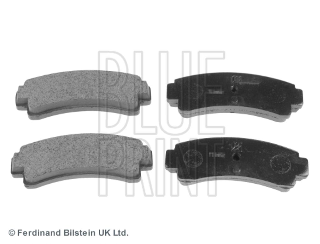 BLUE PRINT Bremsbeläge Satz Hinten für NISSAN SUNNY II Coupe (B12) ADN14225
