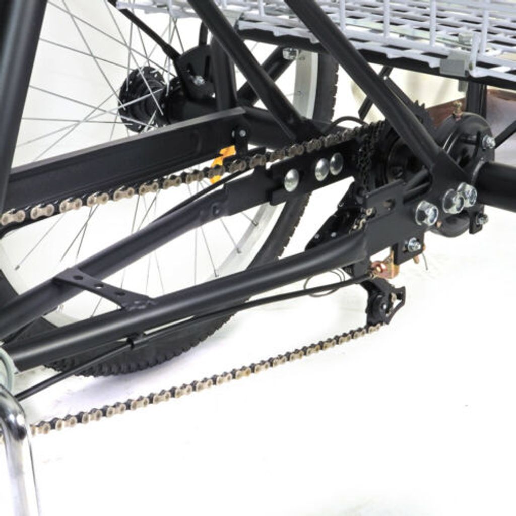 24 Inch 7 Speed Adult 3 Wheel Tricycle Bike s košíkem Obrázek produktu 10