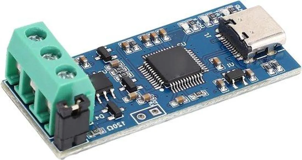 Analyseur de Bus CAN V2.0 avec Interface USB-C pour Testeur de Réseau