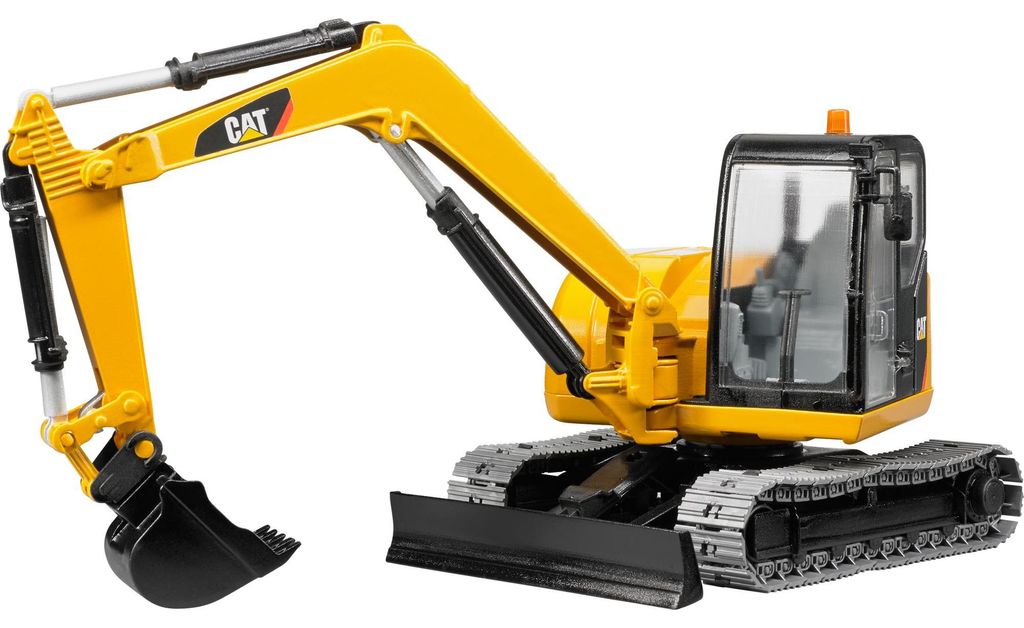 Bruder 02456 - Cat Mini Bagger, 1:16 Produktbild 