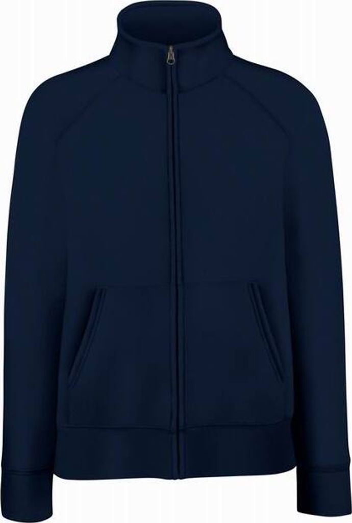 Damen-Sweatshirt Lady-Fit Premium Sweatjacke - Deep Marine, XL