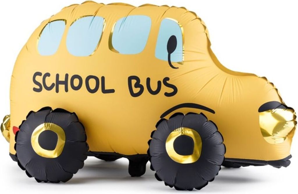 Balon fol.stojšcy Autobus mix 66x36cm FB238 49048