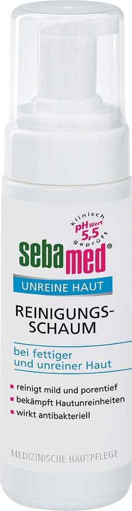 Sebamed Reinigungsschaum schonend porentiefe Reinigung Produktbild 