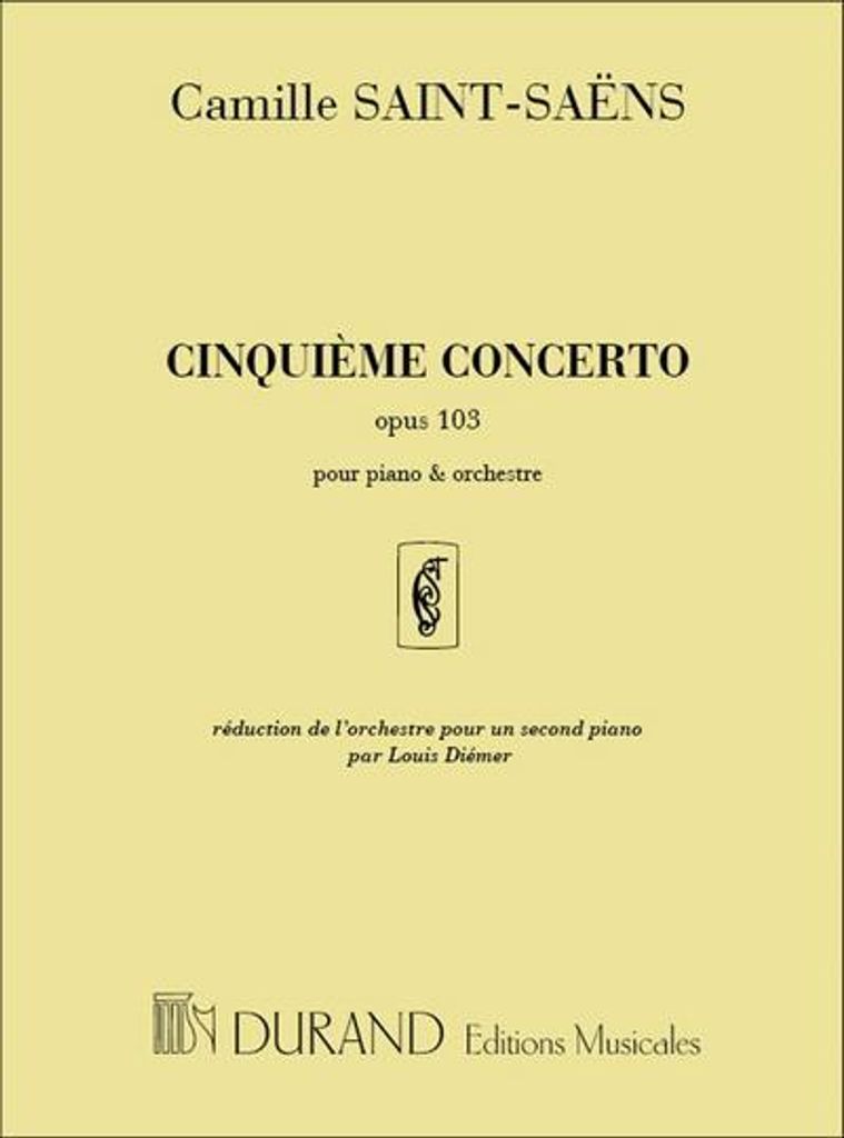 Concerto no.5 op.103pour piano et orchestre