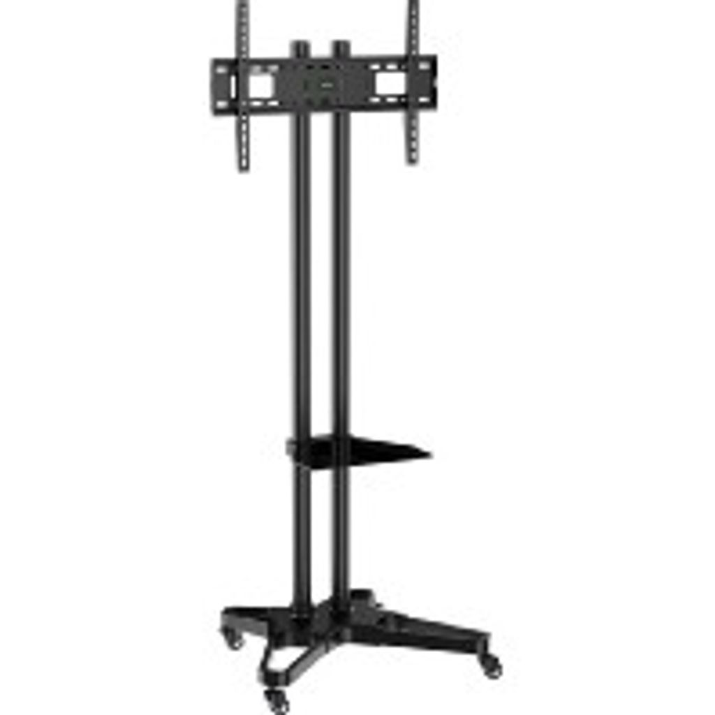 Trolley 37-70 Zoll - Bodenmontage Schwarz für Audio/Video