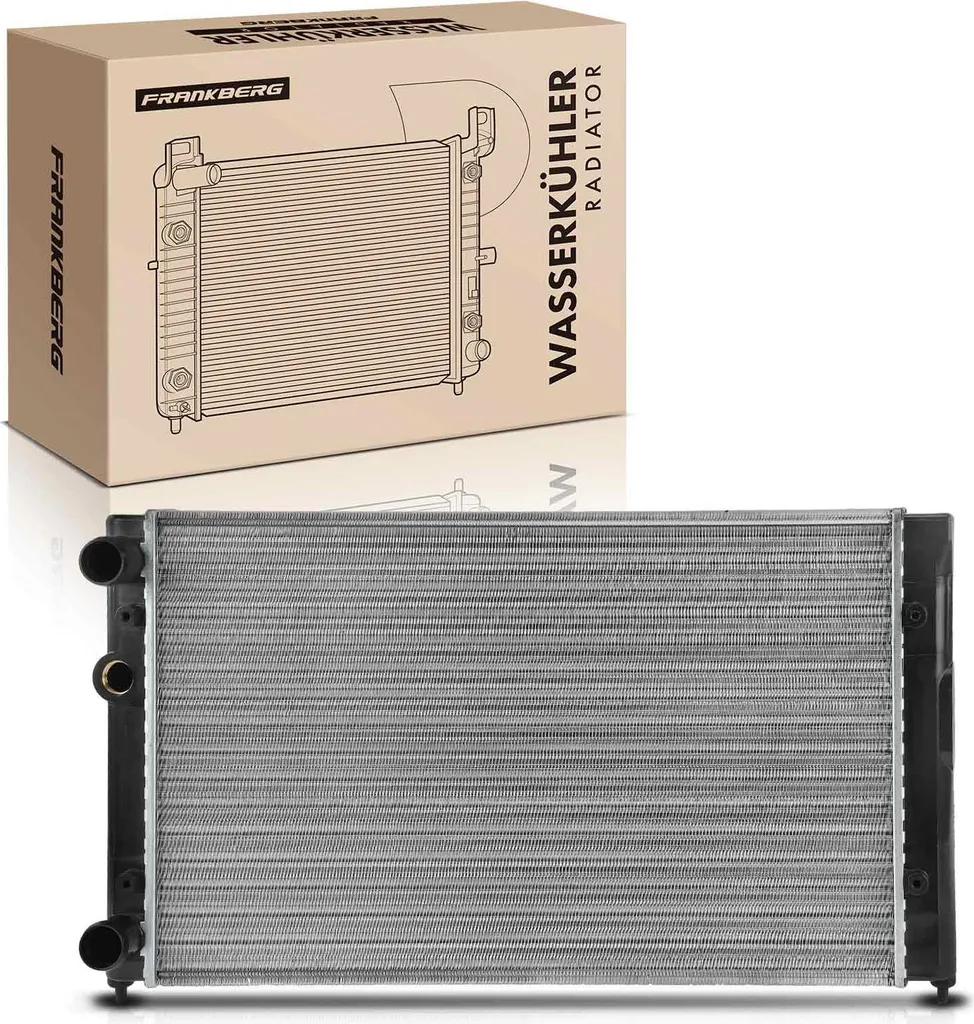 Radiateur Moteur en Aluminium pour VW Golf III 1H1 Vento 1.6L 1H2