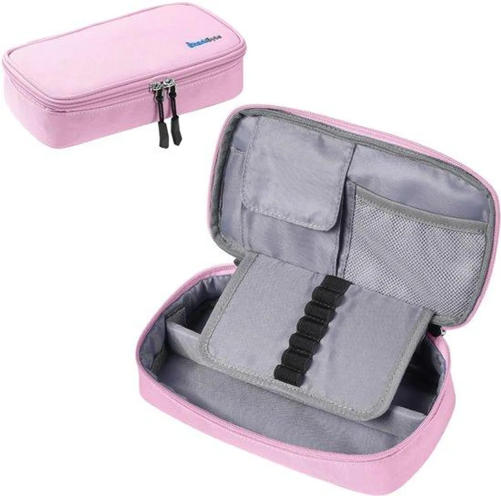 Trousse écologique XL robuste avec compartiments pour école et bureau
