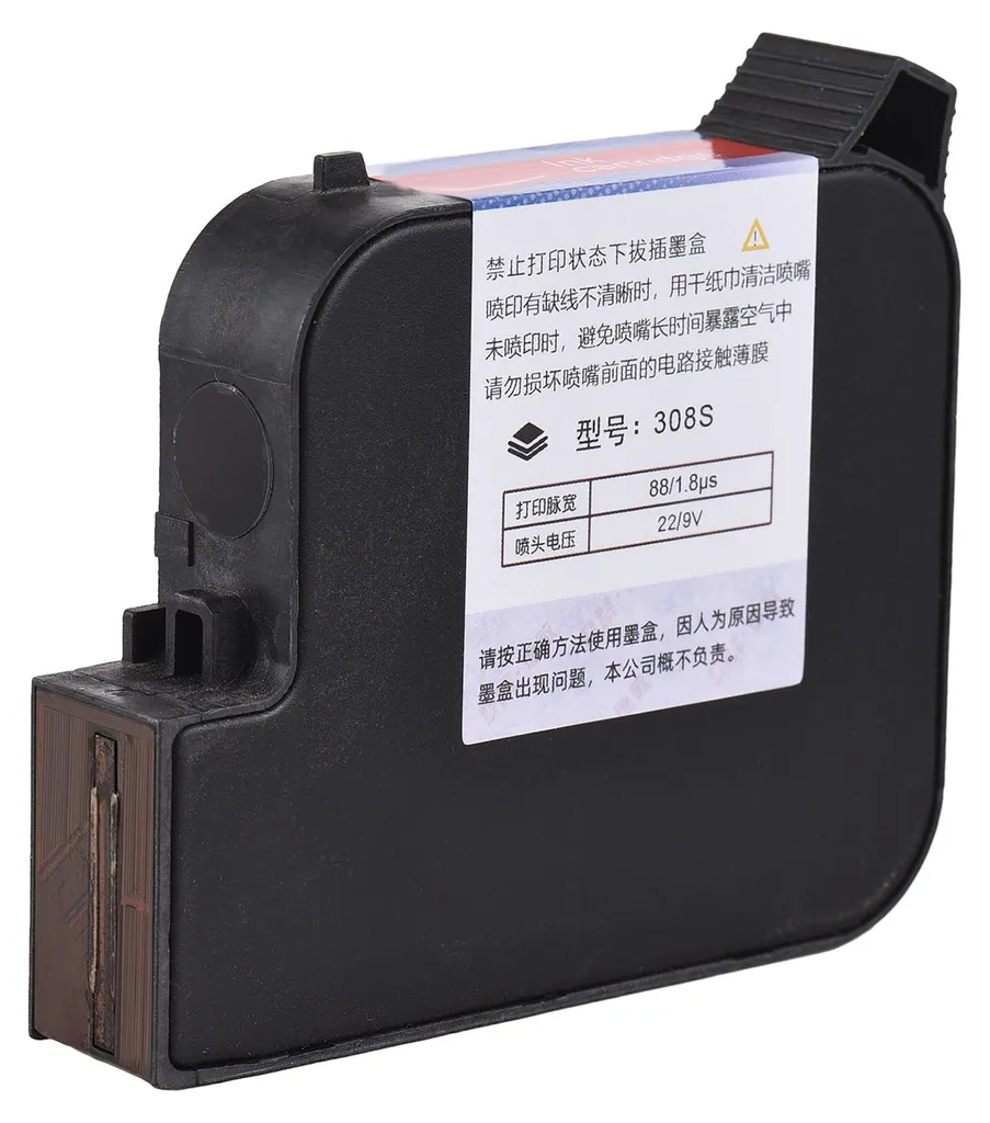 Consommable pour imprimante manuelle M20 : Cartouche d'encre noire 308S