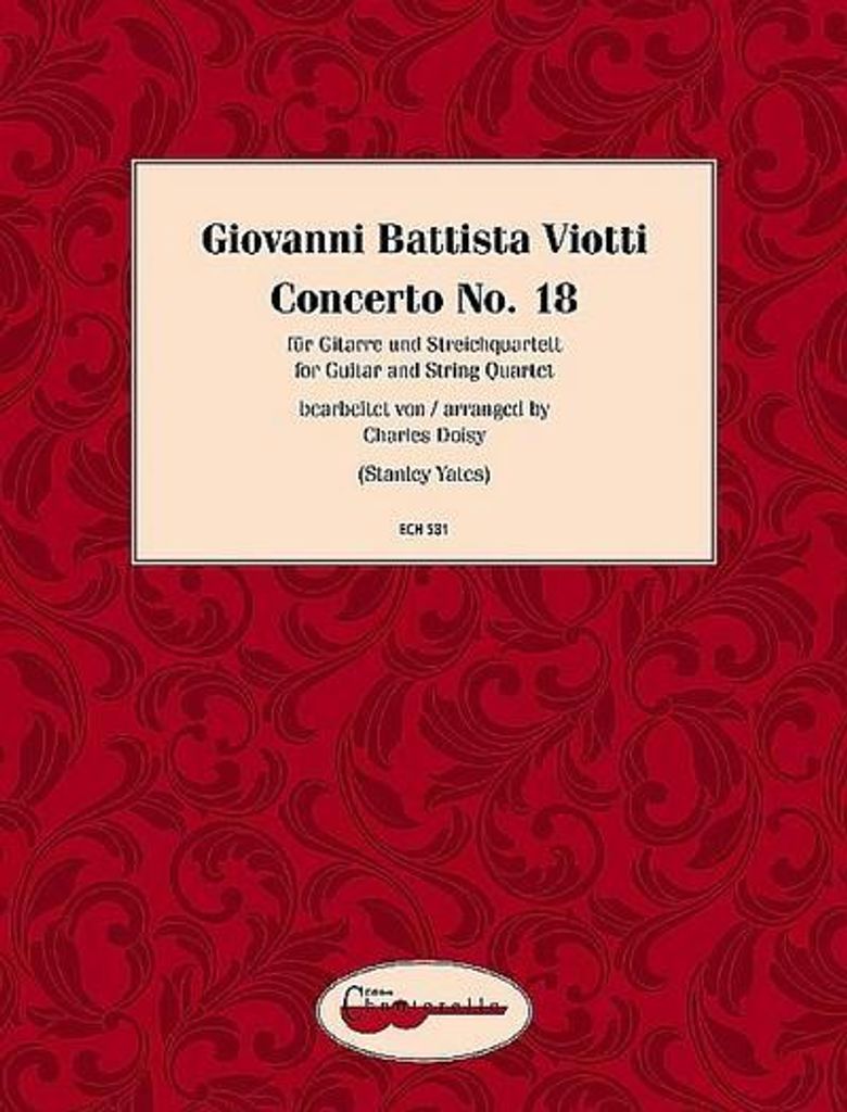 Concerto no.18 for Violin and Orchestrafor guitar solo, 2 violins, viola and cello