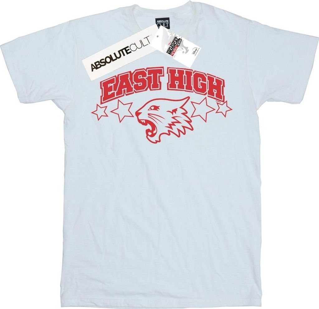 Disney - "High School Musical The Musical Wildcat Stars" T-Shirt für Damen BI28258 (S) (Weiß)