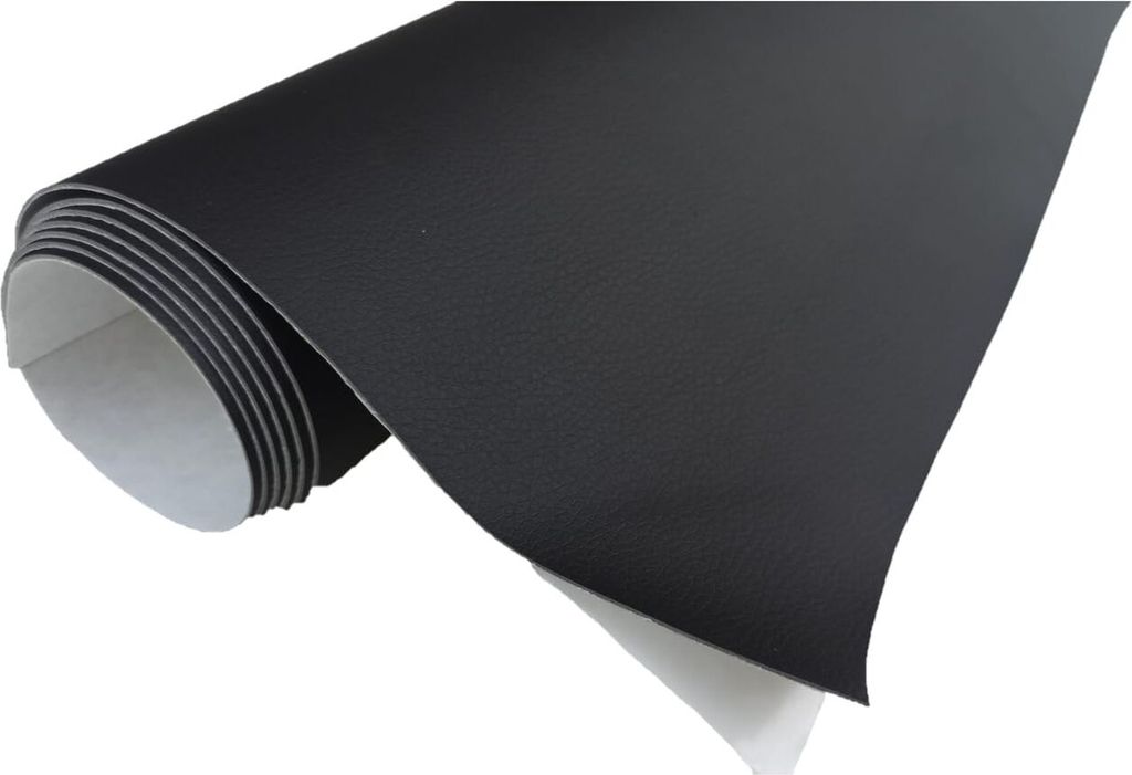 TAPHICEROS Selbstklebendes , Robuste, Universal, Lederreparatur Kunstleder Reparatur Set Flicken Selbstklebend Patch Sofa Jacket, Schwarz, 40x200 cm