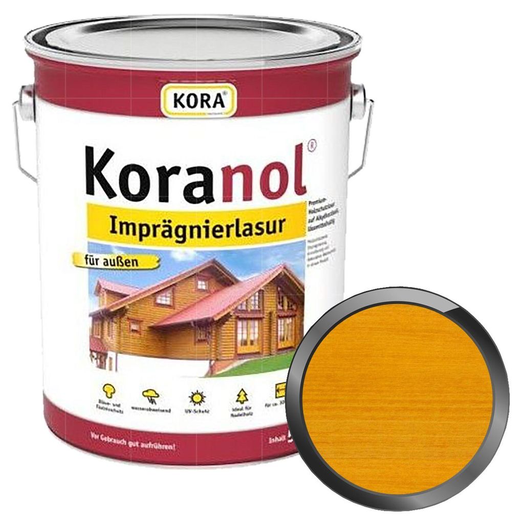 KORA Koranol Imprägnierlasur 5 Liter Kiefer