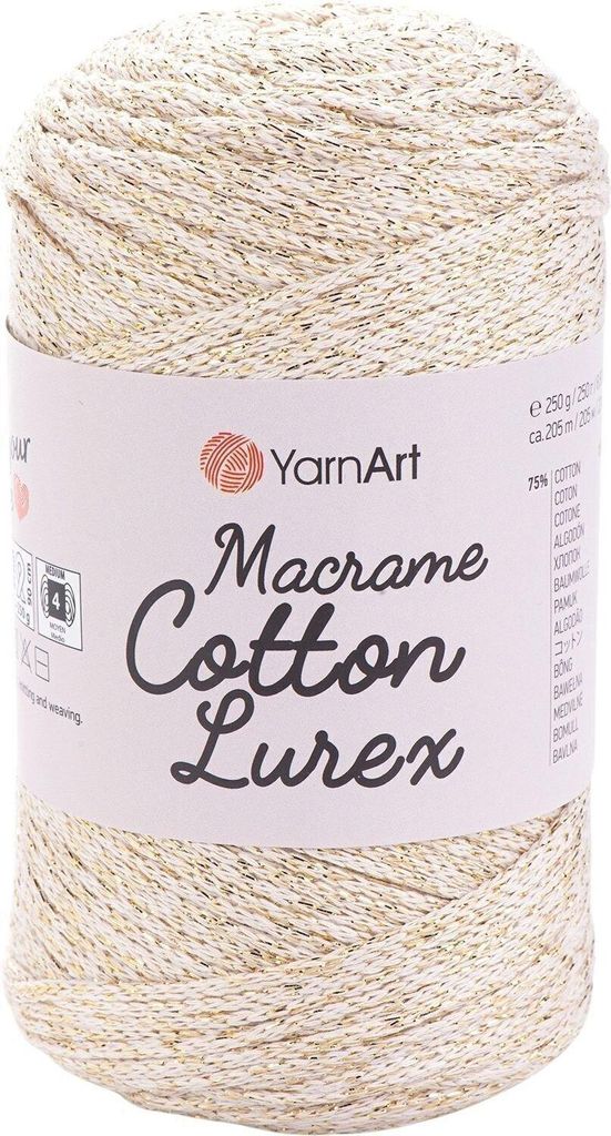 Yarn Art Macrame Baumwolle Polyester 2 mm 205 m 724 Schnur Produktbild 