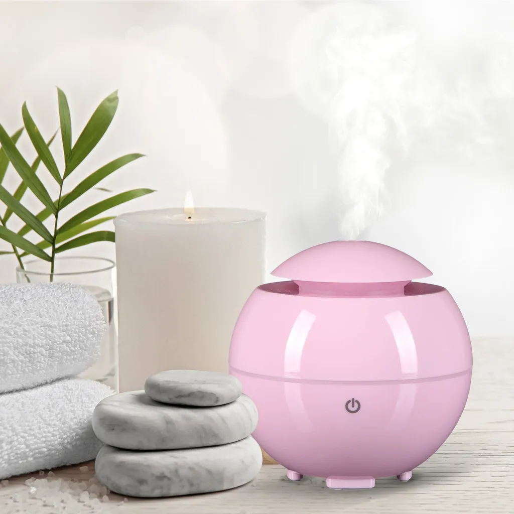 Diffusore per Bambini e Casa Globe Pink Gloss 150ml - Sicuro e Silenzioso - 4