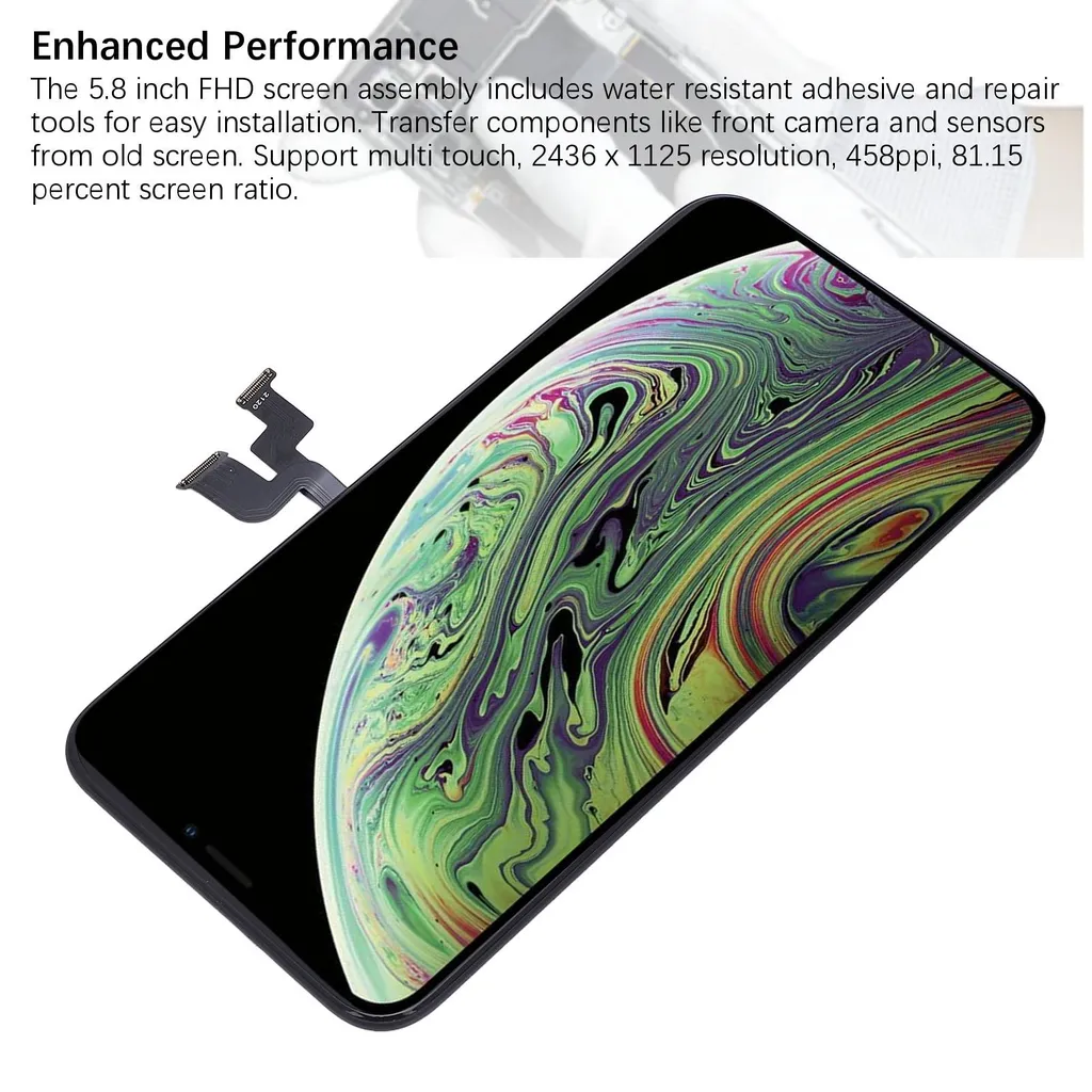 Changer Écran iPhone XS : Kit Complet de Remplacement pour Smartphone