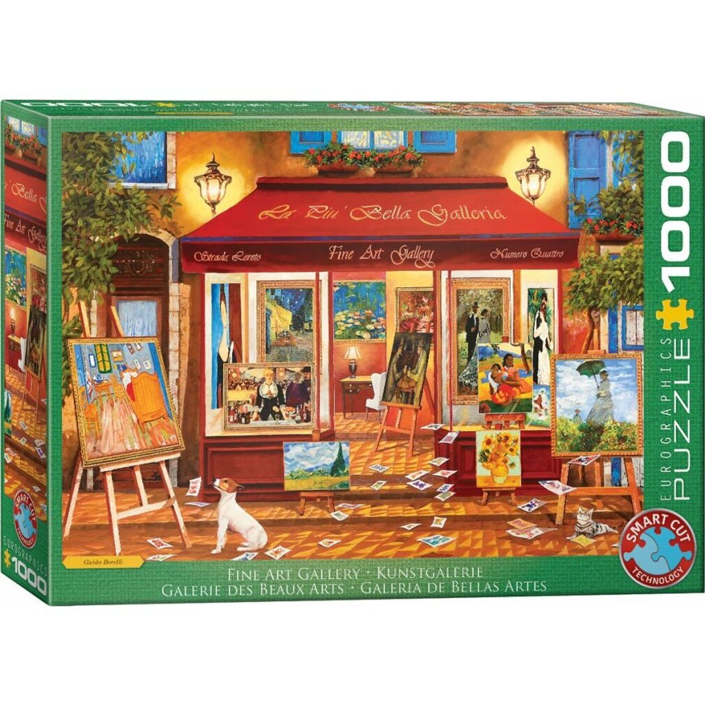 EUROGRAPHICS Puzzle Kunstgalerie 1000 Teile