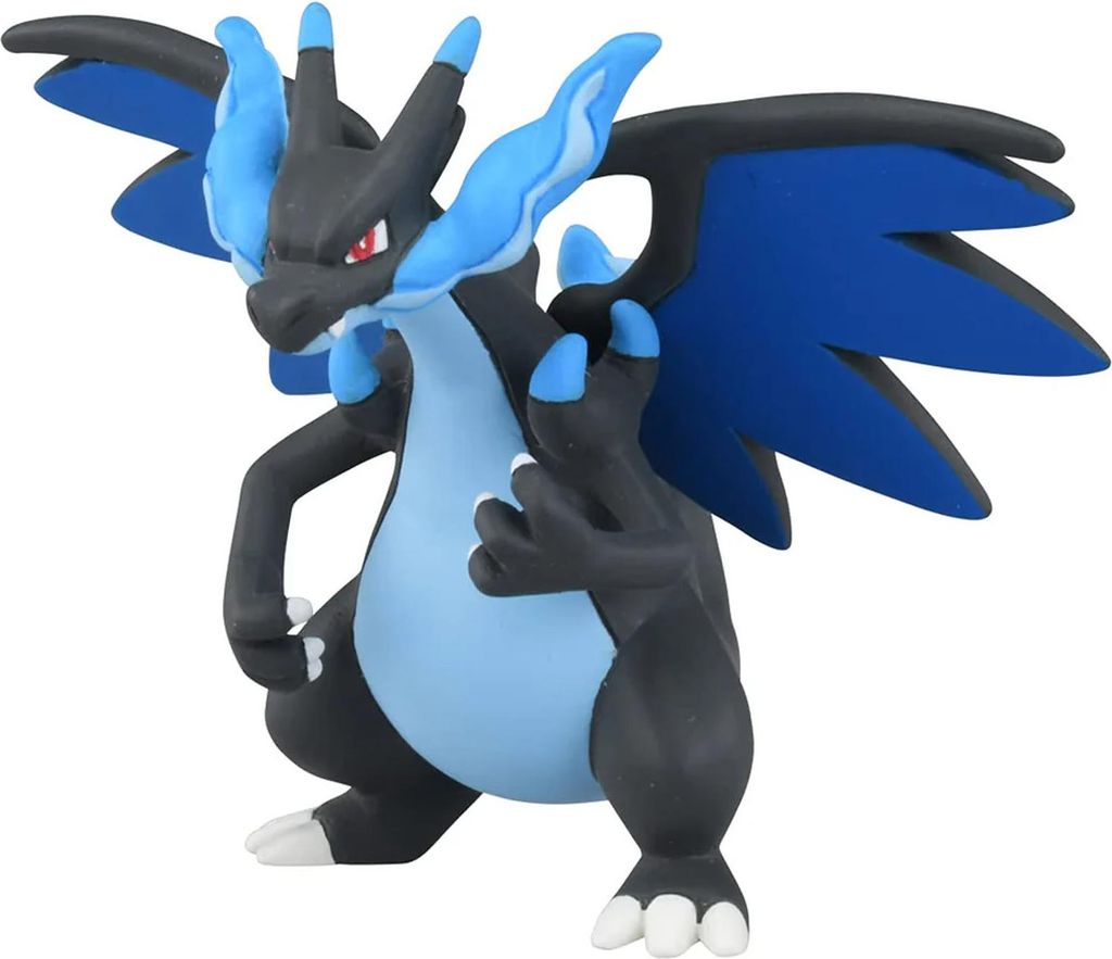 Takara TOMY Mega-Glurak X mit blauen Flammen | PoKéMoN Produktbild 