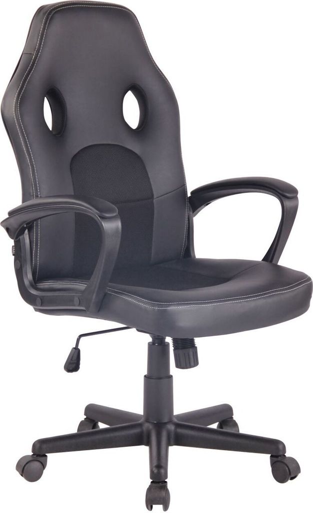 Bürostuhl Elbing schwarz/schwarz