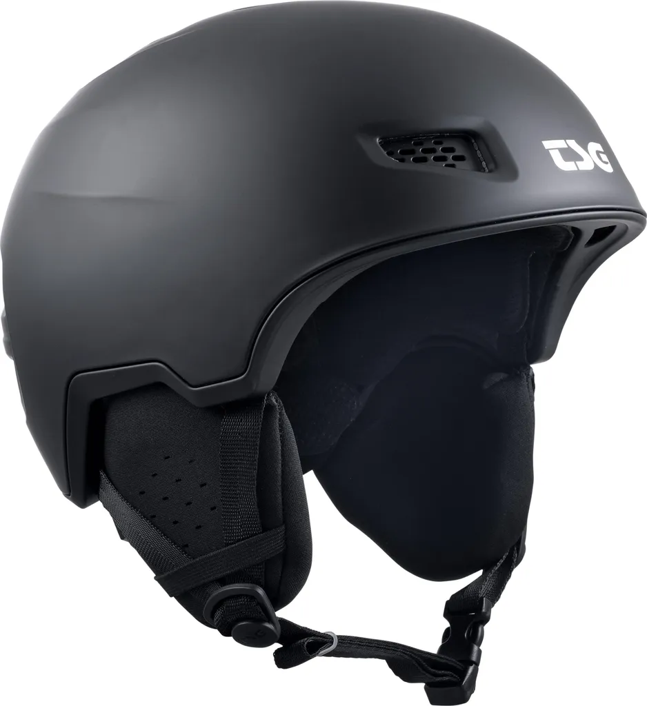 Casque TSG All Terrain Solid Noir Satiné XXL pour VTT et Skateboard