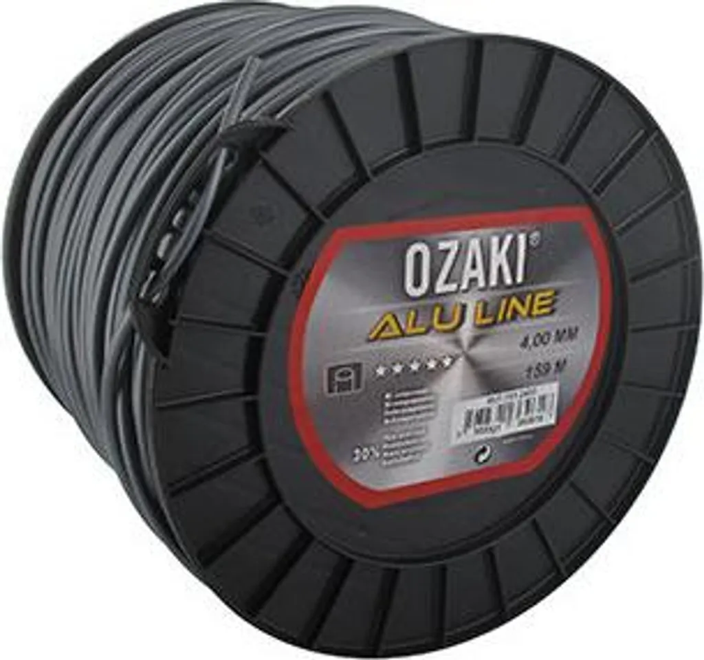 Fil débroussailleuse Ozaki 4,00 mm Alu Line résistant à la chaleur