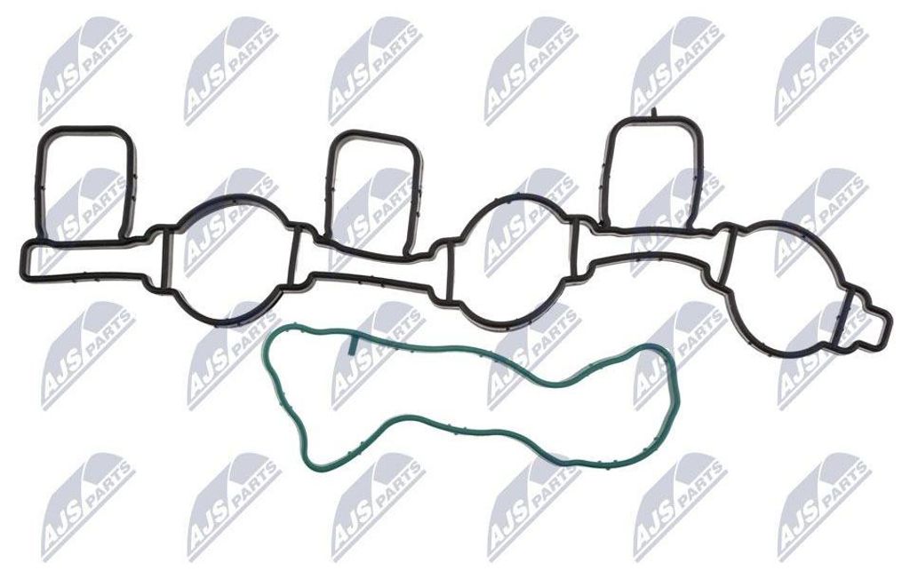 NTY BKS-AU-009A Dichtungssatz Ansaugkrümmer für VW Touareg (7LA, 7L6, 7L7) Touareg (7P5, 7P6) Phaeton (3D1, 3D2, 3D3, 3D4, 3D6, 3D7, 3D8, 3D9)