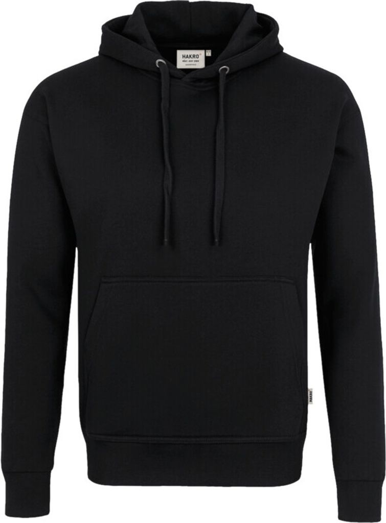 HAKRO Kapuzen-Sweatshirt Premium #601 Gr. 6XL schwarz Produktbild 