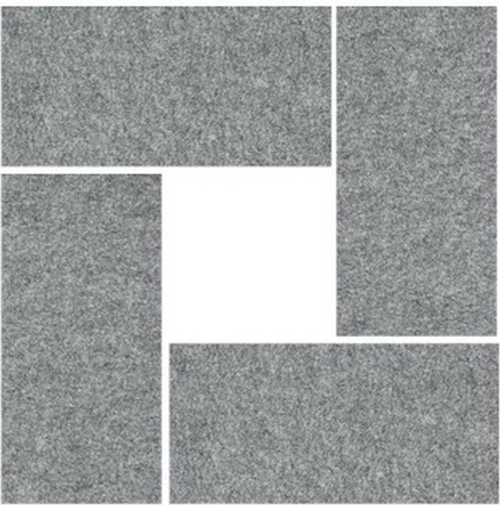 Akustik-Wandpanel 65x33 cm grau-meliert VE=4 Stück