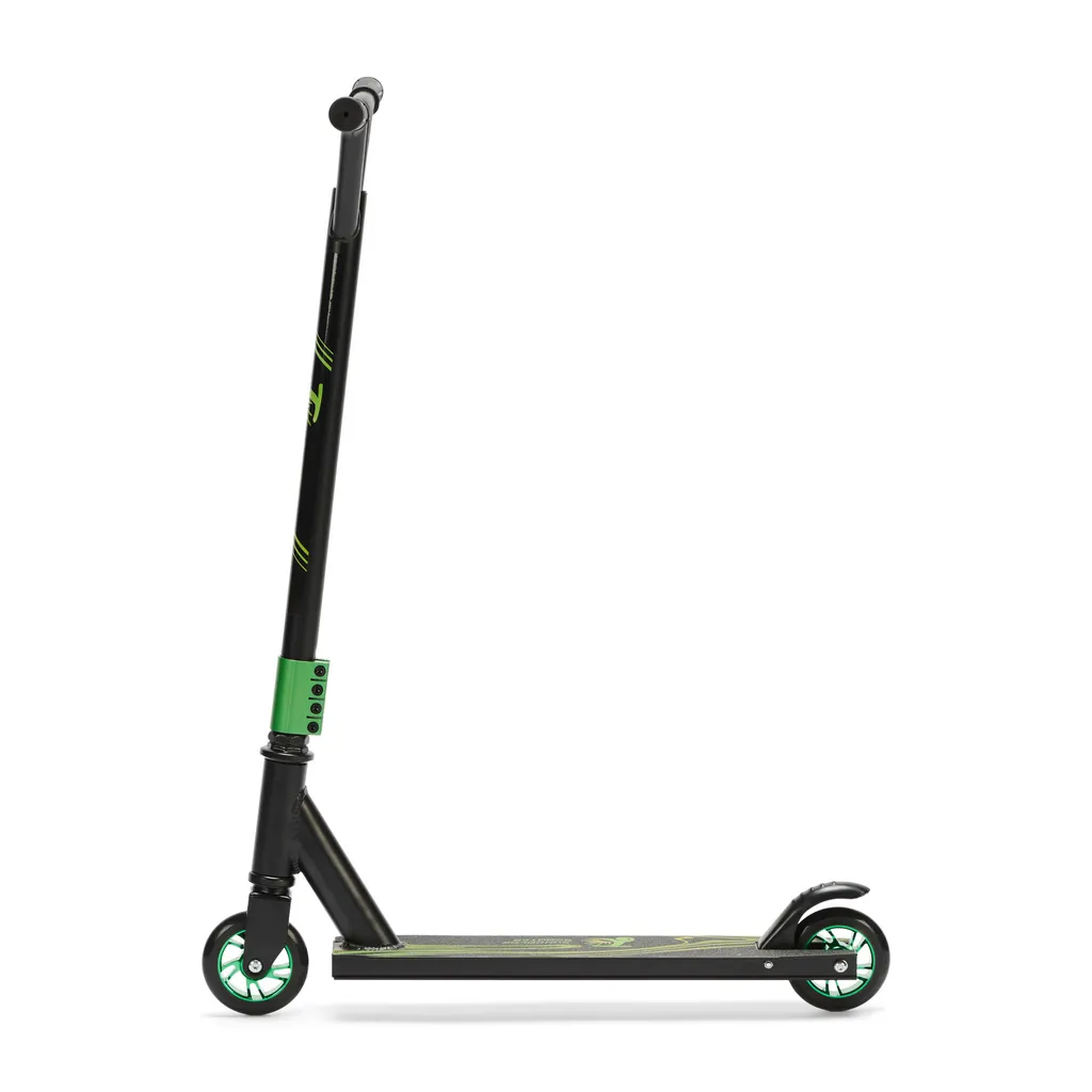 Trottinette de Sport SC-30 Verte Idéale pour Progresser en Figures