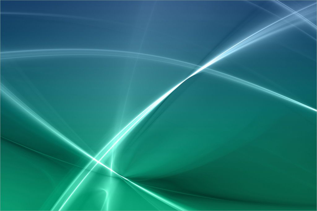 Wallario selbstklebendes Poster - Abstrakte Formen und Linien in blau grün türkis, Größe: 61 x 91,50 cm
