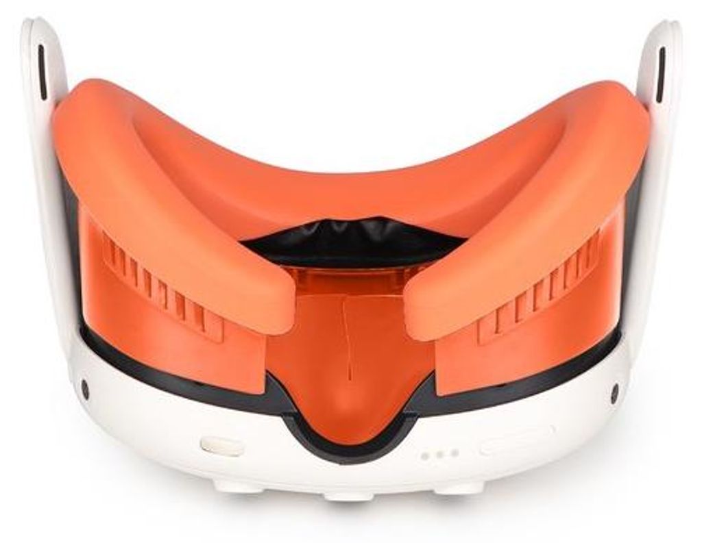 Ersetzteil Für Gesichtsmasken Ersatzteil für Meta Quest 3, für Silikon-Gesichtsmasken für eine hautfreundlichere Passform - Orange