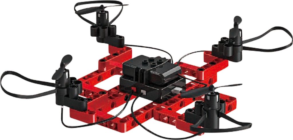 DF Models SkyWatcher 5in1 DIY Block Drohne mit LED Produktbild 4