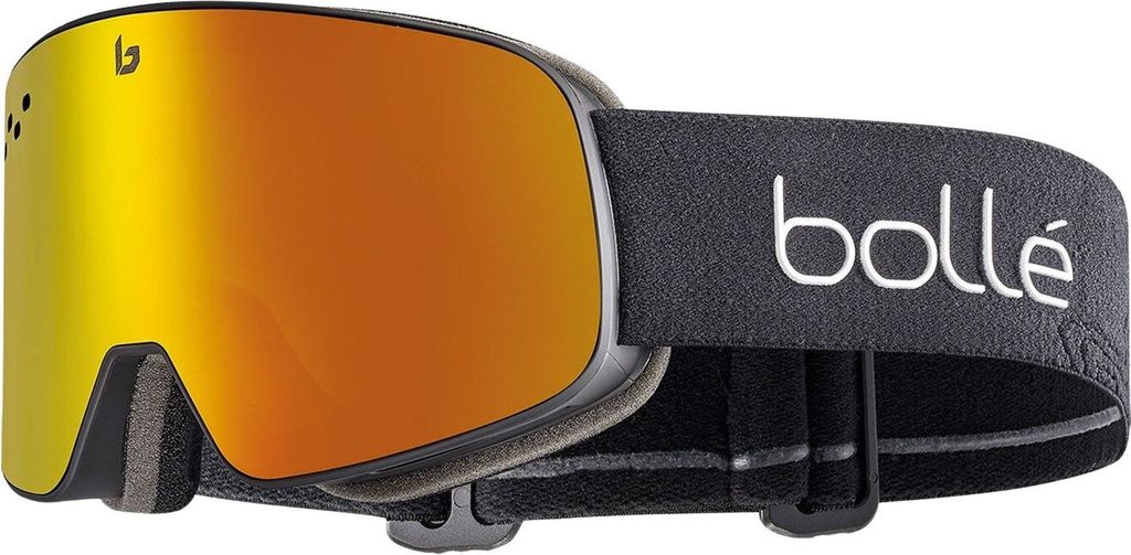 Bollé Nevada Black Matte/Sunrise Okulary narciarskie Zdjęcie produktu 