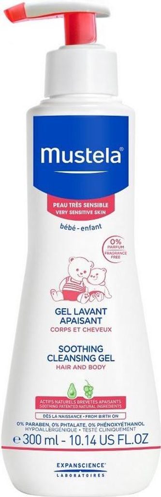 Mustela Bébé Soothing Cleansing Gel 300 ml
