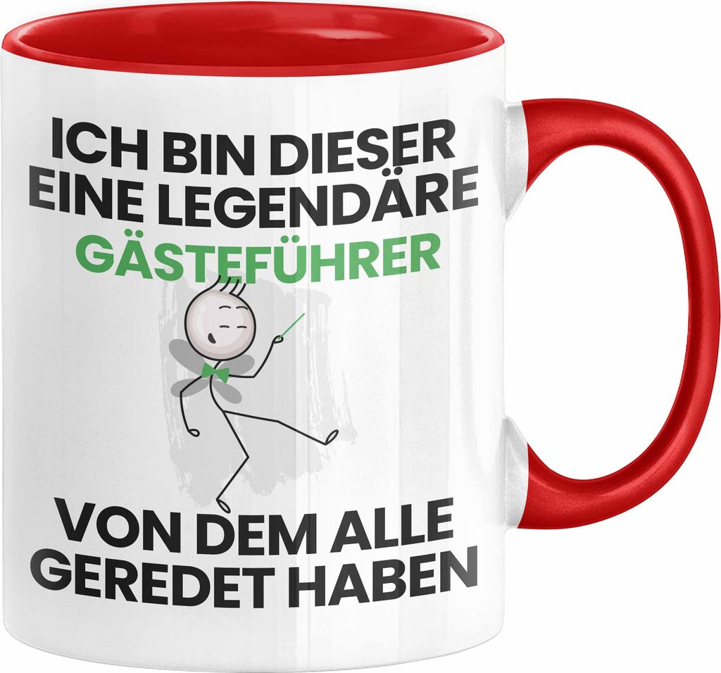 Gästeführer Geschenk Tasse Lustige Geschenkidee Geburtstag für Gästeführer Ich Bin Dieser Legendäre Gästeführer Von Dem Alle Geredet Haben ...