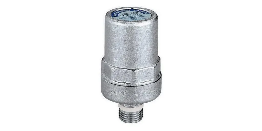 Antibélier à piston 525 en laiton chromé 1/2 pour tuyauterie domestique
